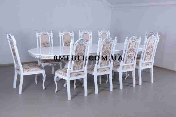 ➤Ціна 39 975 грн UAH Купити Стіл Атанос 200х100(+50х2) розкладний білий var 3➤White ➤Столи на одній опорі➤Ренарф➤0032FRA фото