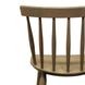 Стильний стілець високий для сучасної кухні 42x43x112 з твердим сидінням та спинкою лак горіх темний 984PLN фото 20
