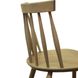 Стильний стілець високий для сучасної кухні 42x43x112 з твердим сидінням та спинкою лак горіх 984PLN фото 13