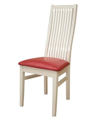 ➤Ціна 2 935 грн UAH Купити Обідній стілець із твердою спинкою 41х44х102 дерев'яний M0010 червоний➤Червоний ➤Новинки➤lebem➤102ММЕ фото