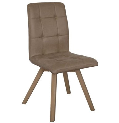 ➤Ціна 4 425 грн UAH Купити М'який стильний стілець 46x54x93 масив дерева лак бук тканина коричнева➤Коричневый ➤Стілець крісло м'яке➤Nalp➤939PLN фото