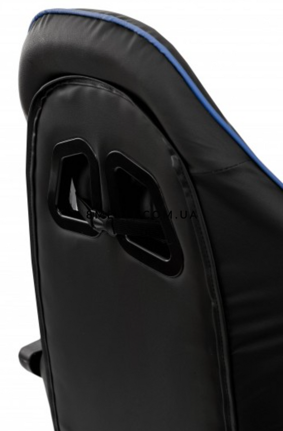 ➤Ціна 4 212 грн UAH Купити Геймерське крісло Thunder Black/Blue з додатковою вентиляцією➤Чорний ➤Крісла комп'ютерні ➤XIM➤000035XIM фото Ергономічне геймерське крісло з сітчастою спинкою та м&rsquo;яким сидінням з екошкіри. Ідеальне для тривалих ігрових сесій та роботи за комп&rsquo;ютером. Регулювання висоти газліфтом, міцна металева конструкція.