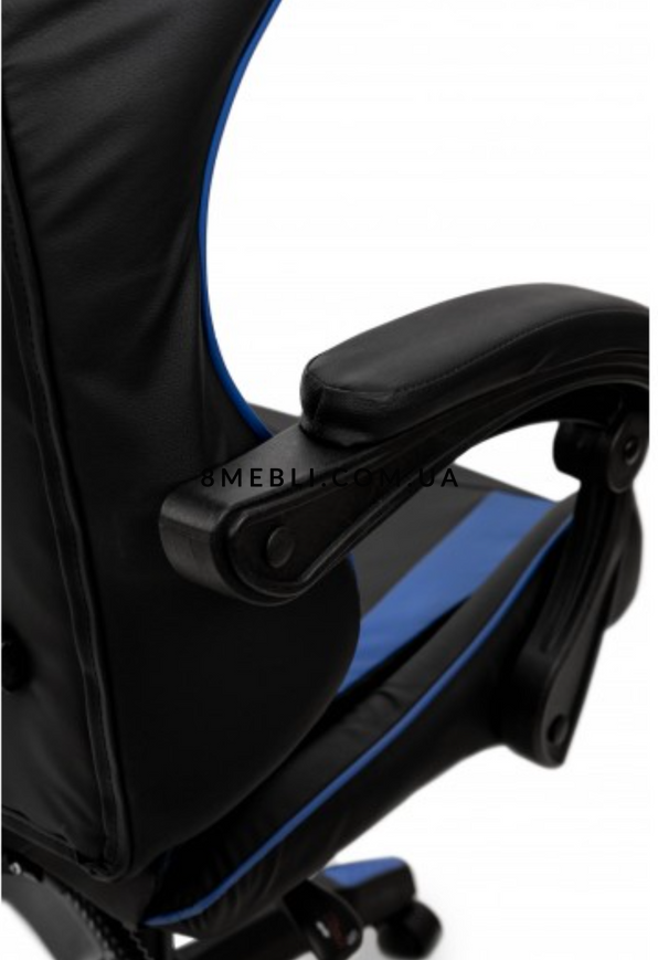 ➤Ціна 4 212 грн UAH Купити Геймерське крісло Thunder Black/Blue з додатковою вентиляцією➤Чорний ➤Крісла комп'ютерні ➤XIM➤000035XIM фото Ергономічне геймерське крісло з сітчастою спинкою та м&rsquo;яким сидінням з екошкіри. Ідеальне для тривалих ігрових сесій та роботи за комп&rsquo;ютером. Регулювання висоти газліфтом, міцна металева конструкція.