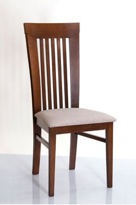 ➤Ціна  UAH Купити Кухонний стілець із масиву дерева твердий 44х54х100 горіх➤Горіх ➤Стільці дерев'яні ➤Kit➤011KAL фото