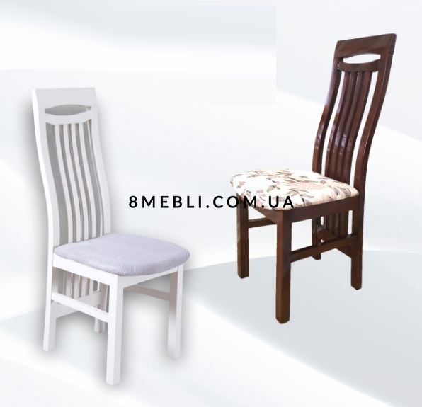 ➤Цена 3 690 грн UAH Купить Стул деревянный Арон 105х45х45 лак белый ➤natural-white ➤Стулья деревянные➤Ренарф➤0003FRA фото