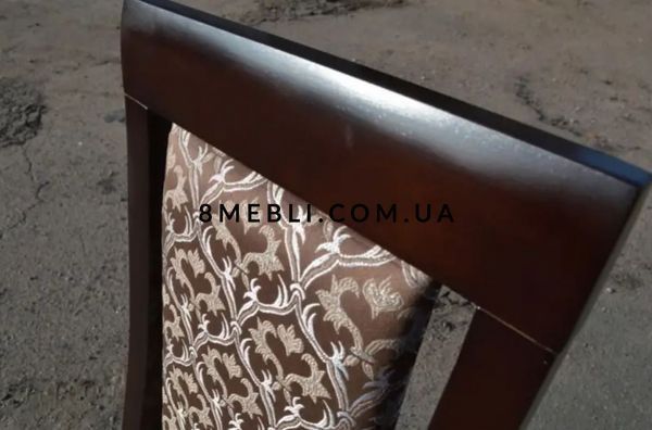➤Ціна 6 215 грн UAH Купити М'який кухонний стілець зі спинкою високої 44х45х107 слонова кістка тканина Мягкий стул кухонный со спинкой высокой 44х45х107 венге ткань Аларма 1➤Слонова кістка ➤Стільці кухонні➤Kit➤037PSJ фото