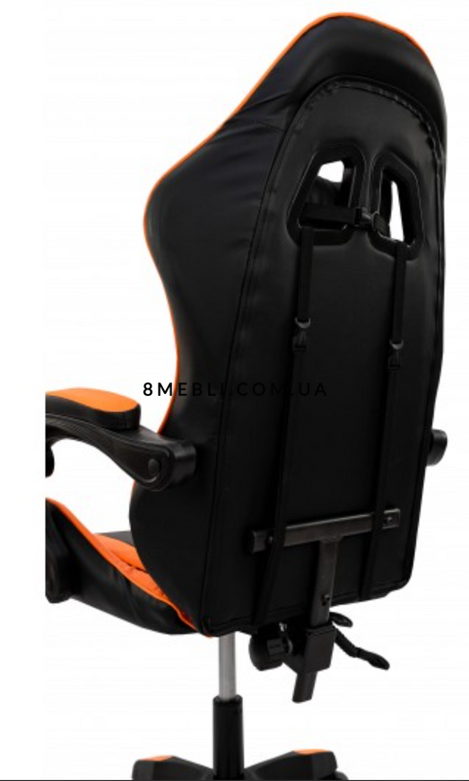 ➤Ціна 4 212 грн UAH Купити Ігрове крісло Thunder Black/Orange з додатковою вентиляцією➤Чорний ➤Крісла комп'ютерні ➤XIM➤000037XIM фото Ергономічне геймерське крісло з вентильованою сітчастою спинкою та м&rsquo;яким сидінням з екошкіри. Підходить для тривалих ігрових сесій і роботи за комп&rsquo;ютером. Оснащене газліфтом для регулювання висоти та міцною металевою основою.