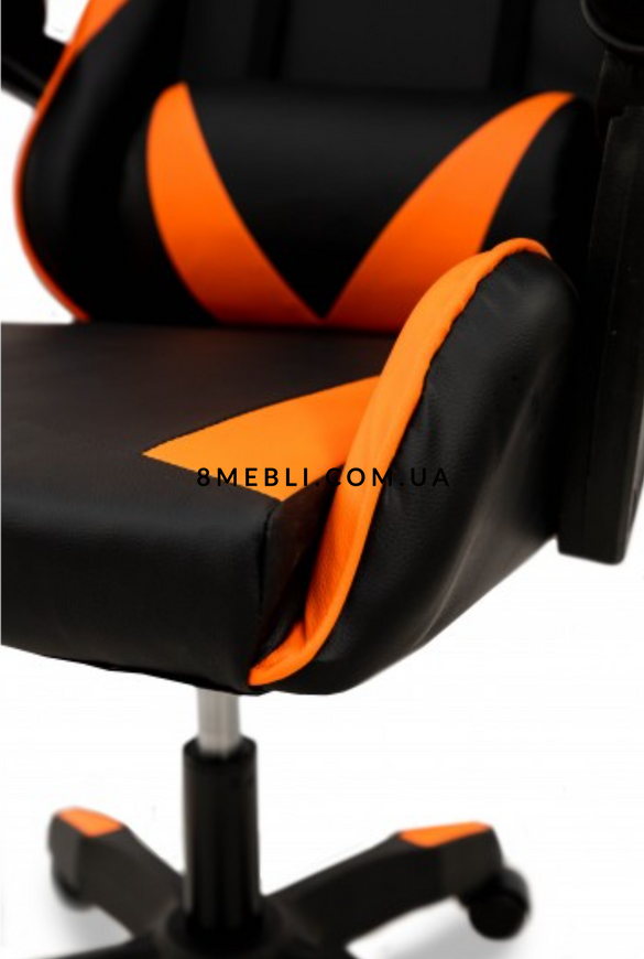 ➤Ціна 4 212 грн UAH Купити Ігрове крісло Thunder Black/Orange з додатковою вентиляцією➤Чорний ➤Крісла комп'ютерні ➤XIM➤000037XIM фото Ергономічне геймерське крісло з вентильованою сітчастою спинкою та м&rsquo;яким сидінням з екошкіри. Підходить для тривалих ігрових сесій і роботи за комп&rsquo;ютером. Оснащене газліфтом для регулювання висоти та міцною металевою основою.