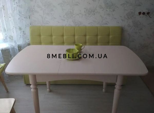 ➤Цена 13 125 грн UAH Купить Стол для гостиной на резных ножках 73х108+32 деревянный орех темный ➤ ➤Стол обеденный ➤Kit➤070ULT фото