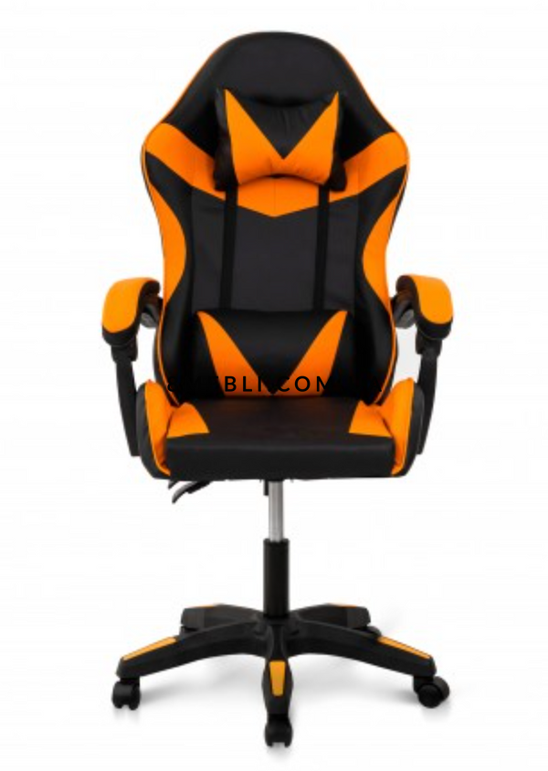 ➤Ціна 4 212 грн UAH Купити Ігрове крісло Thunder Black/Orange з додатковою вентиляцією➤Чорний ➤Крісла комп'ютерні ➤XIM➤000037XIM фото Ергономічне геймерське крісло з вентильованою сітчастою спинкою та м&rsquo;яким сидінням з екошкіри. Підходить для тривалих ігрових сесій і роботи за комп&rsquo;ютером. Оснащене газліфтом для регулювання висоти та міцною металевою основою.