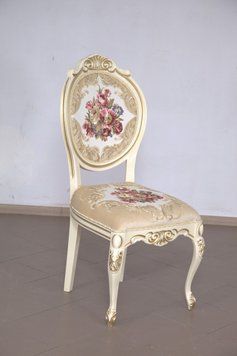➤Ціна 9 225 грн UAH Купити Стілець обідній Яіліцис 108х51х50h слонова кістка var 11➤Слонова кістка ➤Стільці дерев'яні ➤Ренарф➤0008FRA фото