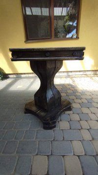 ➤Ціна 11 942 грн UAH Купити Стіл кухоний D100 Намтег під старовину з масиву дерева 2➤Горіх світлий ➤Столи під старовину➤МЕКО➤0202SEN1 фото