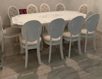 ➤Ціна 4 913 грн UAH Купити Стілець обідній Бедивір із круглою спинкою 42x44x100 натуральне дерево➤Слонова кістка ➤Стільці дерев'яні ➤Rotanes➤0087SEN1 фото
