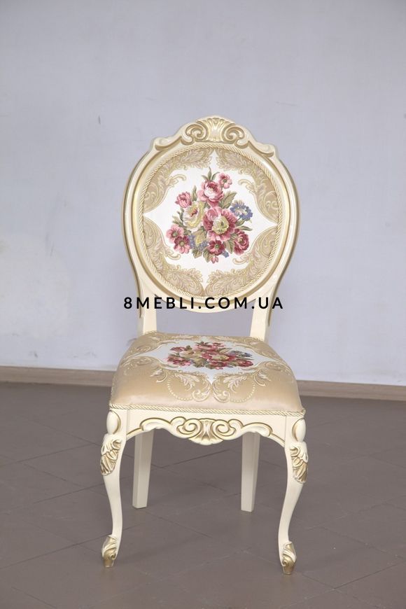 ➤Цена 11 250 грн UAH Купить Стул обеденный Яилицис 108х51х50h слоновая кость var 12 ➤Бежевый ➤Стулья деревянные➤Ренарф➤0008FRA фото