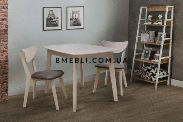 ➤Цена 9 192 грн UAH Купить Стол раскладная обеденный столешница с механизмом бабочка 74х109+30 лак белый ➤Белый ➤Стол обеденный ➤Kit➤028ULT фото