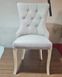 ➤Ціна 5 228 грн UAH Купити Крісло-стул м'який Акшамор на дерев'яних ніжках 5➤Ваніль ➤Стільці дерев'яні ➤Rotanes➤0106SEN фото