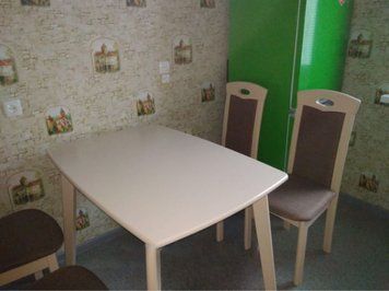 ➤Ціна 9 192 грн UAH Купити Стіл розкладний обідній стільниця з механізмом метелик 74х109+30 лак беж➤Бежевий ➤Стіл обідній➤Kit➤028ULT фото