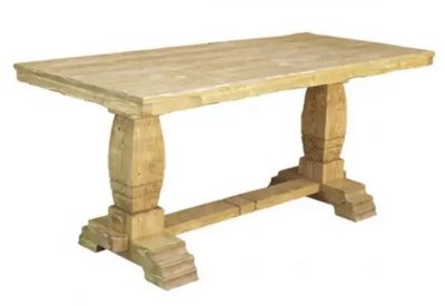 ➤Цена 9 361 грн UAH Купить Деревянный стол обеденный нераскладной под старину Мэлс 120х80 бук натуральный ➤Бук натуральный ➤Стол в беседку➤➤303.2 фото