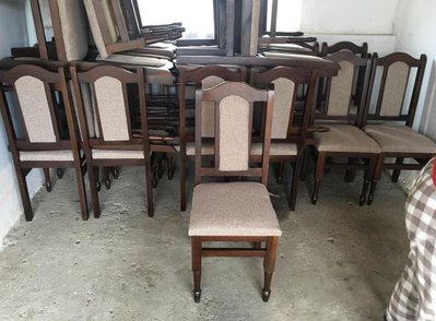 ➤Цена 1 170 грн UAH Купить Мягкий стул Нерб деревянный однотонный ➤Орех ➤Стулья кухонные➤Nerb➤07ST фото