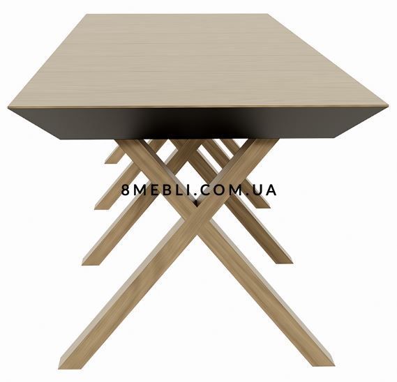 ➤Ціна 34 852 грн UAH Купити Стіл обідній 160х100(+40х4) Дірдам Wenge➤Бежевий ➤Столи прямокутні➤Kulvpa➤0003PAV фото