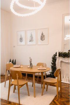 ➤Цена 20 985 грн UAH Купить Комплект стол Рам D100(+40) + стулья Ulul 4 цвет бук натуральный ➤Дуб сонома ➤Комплект стол и стулья➤Kulvpa➤1267PAV фото