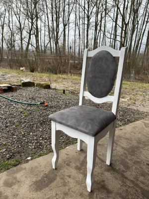 ➤Ціна 2 009 грн UAH Купити Дерев'яний стілець Луснок білий➤Білий ➤Стільці дерев'яні ➤Rotanes➤0034SEN фото