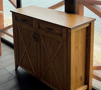 ➤Цена 15 570 грн UAH Купить Комод деревянный 2Ш2Д 90х40хh87 Тих под старину 2 ➤ ➤Комод под старину➤МЕКО➤0169МЕКО фото