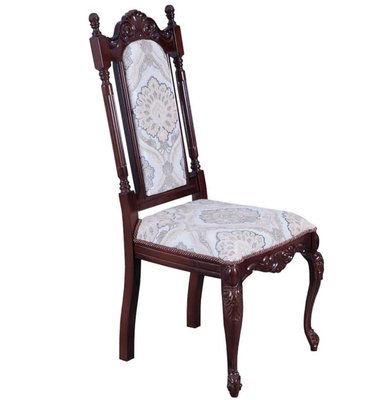 ➤Ціна 7 785 грн UAH Купити Обідній стілець з м'яким сидінням та спинкою 46x50x112 дерев'яний лак горіх темний➤Темний горіх ➤Стільці дерев'яні ➤Nalp➤518PLN фото