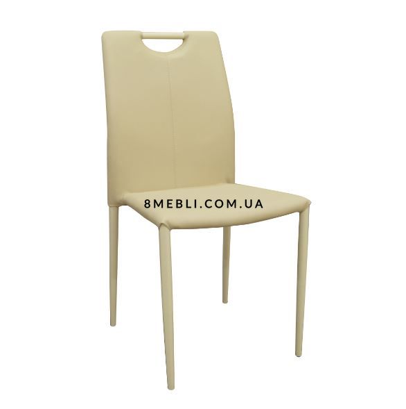 ➤Ціна 1 250 грн UAH Купити Білий стілець на металевих ніжках Нотсоб 43х51хh89➤Слонова кістка ➤Для КаБаРе➤Oced➤0001DEC фото
