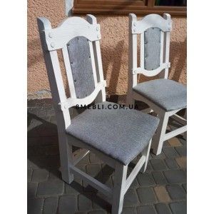 ➤Ціна 2 535 грн UAH Купити Дерев'яний стілець для обідньої зони білий Пейслі➤Білий ➤Стілець садовий➤Еко➤238ST фото