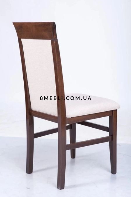 ➤Ціна 3 156 грн UAH Купити Стілець кухонний м'який 41х45х97 темний горіх➤Темний горіх ➤Стільці дерев'яні ➤Kit➤008FEN фото
