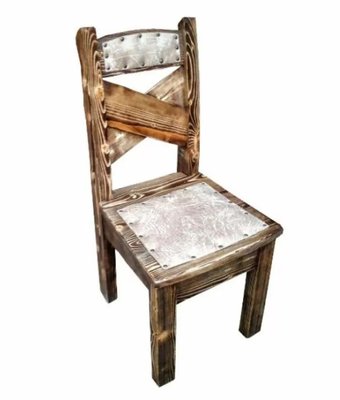 ➤Ціна 1 980 грн UAH Купити Дерев`яний стілець Намтег твердий під старовину➤Горіх ➤Стільці під старовину➤МЕКО➤0056МЕКО1 фото
