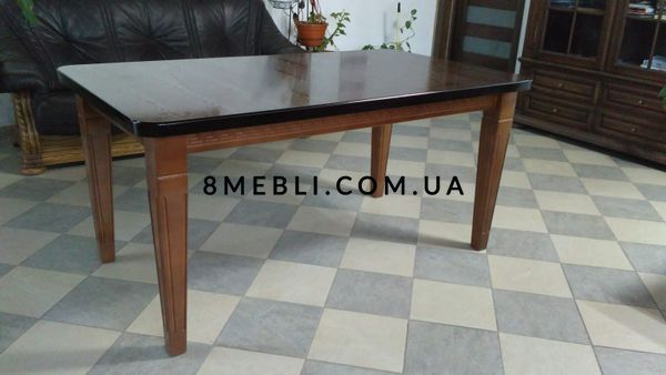 ➤Ціна  UAH Купити Стіл кухонний Кіссалк 120х80 розкладний➤Горіх ➤Стіл кухонний ➤Ренарф➤0018FRA фото