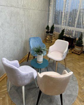 ➤Цена 8 788 грн UAH Купить Стул кресло обеденный 58x50x82 на деревянных опорах бежевый 8 ➤Ваниль ➤Стул кресло мягкое➤Nalp➤1992PLN фото