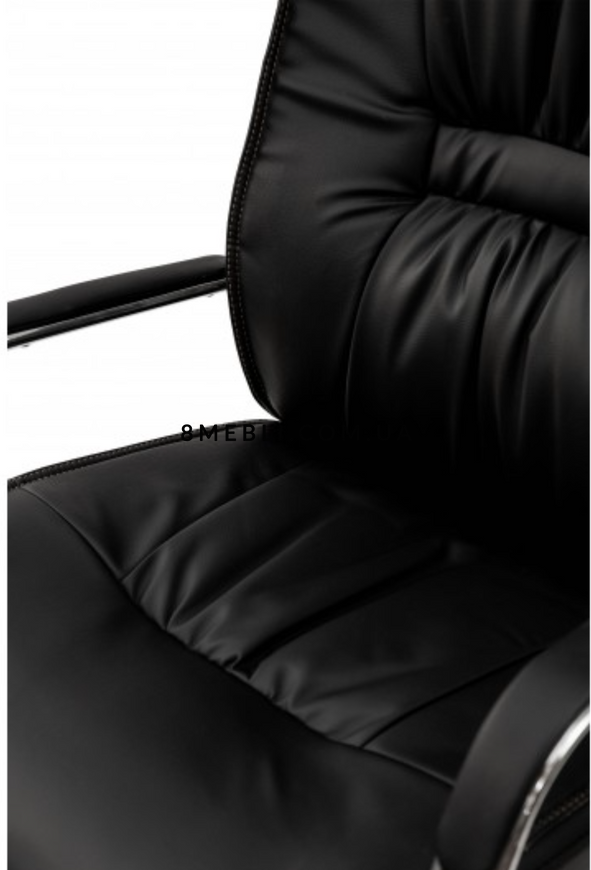 ➤Ціна 4 509 грн UAH Купити Комп&rsquo;ютерне крісло Black Pro &mdash; стиль і комфорт для роботи та ігор➤Чорний ➤Крісла комп'ютерні ➤XIM➤000047XIM фото Ергономічне комп&rsquo;ютерне крісло Black Pro з високою спинкою та комфортним сидінням із шкірзамінника. Ідеально підходить для дому, офісу та ігрової зони. Плавне регулювання висоти за допомогою газліфту.