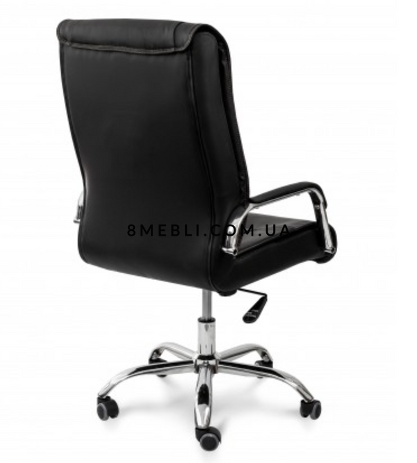 ➤Ціна 4 509 грн UAH Купити Комп&rsquo;ютерне крісло Black Pro &mdash; стиль і комфорт для роботи та ігор➤Чорний ➤Крісла комп'ютерні ➤XIM➤000047XIM фото Ергономічне комп&rsquo;ютерне крісло Black Pro з високою спинкою та комфортним сидінням із шкірзамінника. Ідеально підходить для дому, офісу та ігрової зони. Плавне регулювання висоти за допомогою газліфту.
