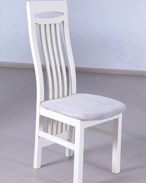 ➤Цена 3 690 грн UAH Купить Стул деревянный Арон 105х45х45 белый лак ➤white-natural ➤Стулья деревянные➤Ренарф➤0003FRA фото