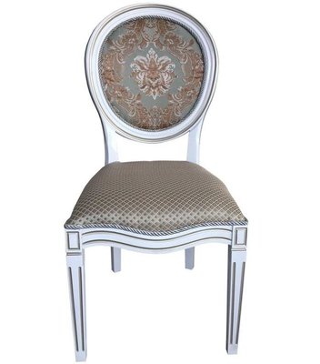 ➤Ціна 11 250 грн UAH Купити Дерев'яний стілець з круглою спинкою 48x50x100 м'які ніжки з різьбленим малюнком лак білий➤Білий ➤Стільці дерев'яні ➤Nalp➤576PLN фото