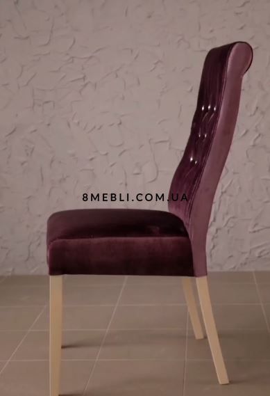 ➤Ціна 5 419 грн UAH Купити Стілець м'який з високою спинкою 45х43хh103 на дерев'яних опорах сірий➤Сірий ➤Новинки столів➤lebem➤073ММЕ фото