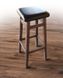 М'який барний стілець без спинки дерев'яний D40хh80 горіх 077SMR фото 4