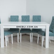 ➤Ціна 5 419 грн UAH Купити Стілець м'який з високою спинкою 45х43хh103 на дерев'яних опорах зелений➤Зелений ➤Новинки столів➤lebem➤073ММЕ фото