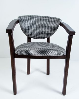 ➤Ціна 3 521 грн UAH Купити Стілець крісло з підлокітниками м'який Герхард чорний 2➤Чорний ➤Стілець із підлокітниками➤Еко➤196ST1 фото