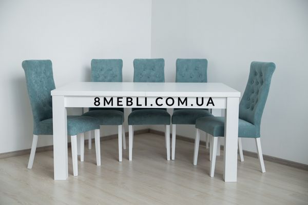 ➤Ціна 5 419 грн UAH Купити Стілець м'який з високою спинкою 45х43хh103 на дерев'яних опорах зелений➤Зелений ➤Новинки столів➤lebem➤073ММЕ фото