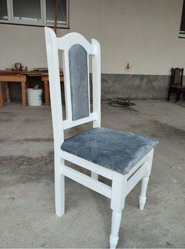 ➤Цена 1 600 грн UAH Купить Обеденный стул с мягкими сиденьем и спинкой Нерб белый ➤Белый ➤Стулья деревянные➤Nerb➤27.3ST фото