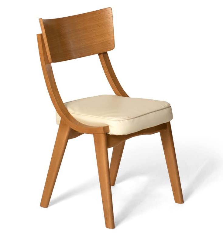 Дерев'яний стілець 38x45x85 для сучасної обідньої зони