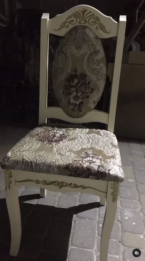 Стілець м'який обідній корпус дерево Тутмос