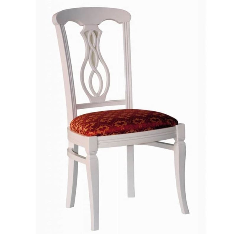 Дерев'яний стілець для кухні з твердою спинкою 49x42x99 м'яке сидіння